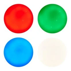 Brilliant Leuchten Heddy Deckenleuchte LED Weiß, 1-flammig, Fernbedienung, Farbwechsler -LED Leuchten Verkäufe 2022 brilliant leuchten heddy deckenleuchte g97188 05 10