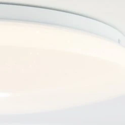 Brilliant Leuchten Heddy Deckenleuchte LED Weiß, 1-flammig, Fernbedienung, Farbwechsler -LED Leuchten Verkäufe 2022 brilliant leuchten heddy deckenleuchte g97188 05 8