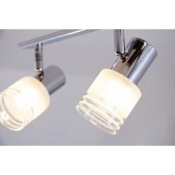 Brilliant Leuchten LED Deckenleuchte Chrom, Weiß, 4-flammig -LED Leuchten Verkäufe 2022 brilliant leuchten led deckenleuchte g32432 77 5