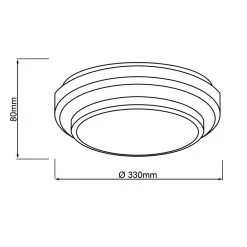 Brilliant Leuchten Ontario Deckenleuchte LED Wei&szlig;, 1-flammig -LED Leuchten Verkäufe 2022 brilliant leuchten ontario deckenleuchte g99572 76 5