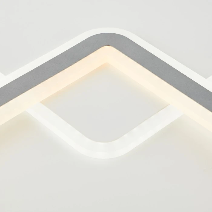 Brilliant Leuchten Savare Deckenleuchte LED Grau, Weiß, 1-flammig, Fernbedienung 9 Brilliant Leuchten Savare Deckenleuchte LED Grau, Weiß, 1-flammig, Fernbedienung – Bild 9