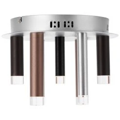 Brilliant Leuchten Brilliant Living Cembalo Deckenleuchte LED Braun, 7-flammig -LED Leuchten Verkäufe 2022 brilliant living cembalo deckenleuchte g93765 20 8