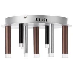 Brilliant Leuchten Brilliant Living Cembalo Deckenleuchte LED Aluminium, 9-flammig -LED Leuchten Verkäufe 2022 brilliant living cembalo deckenleuchte g93766 21 3