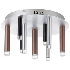 Brilliant Leuchten Brilliant Living Cembalo Deckenleuchte LED Aluminium, 9-flammig -LED Leuchten Verkäufe 2022 brilliant living cembalo deckenleuchte g93766 21 5