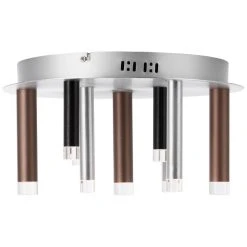 Brilliant Leuchten Brilliant Living Cembalo Deckenleuchte LED Aluminium, 9-flammig -LED Leuchten Verkäufe 2022 brilliant living cembalo deckenleuchte g93766 21 8