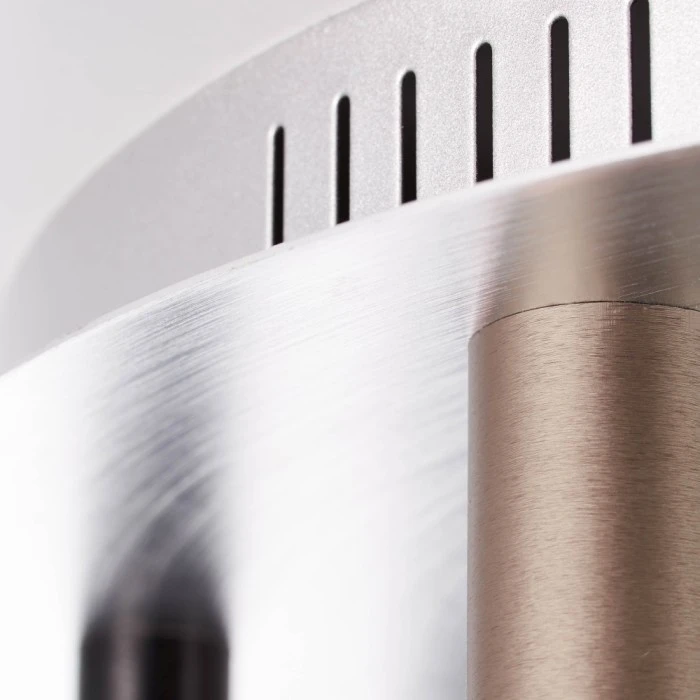 Brilliant Leuchten Brilliant Living Cembalo Deckenleuchte LED Braun, 12-flammig 3 Brilliant Leuchten Brilliant Living Cembalo Deckenleuchte LED Braun, 12-flammig – Bild 3