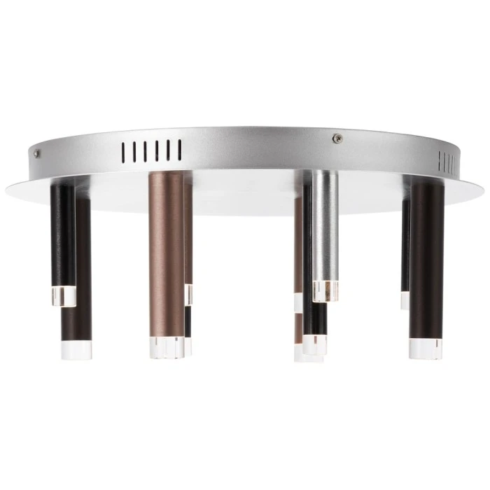 Brilliant Leuchten Brilliant Living Cembalo Deckenleuchte LED Braun, 12-flammig 9 Brilliant Leuchten Brilliant Living Cembalo Deckenleuchte LED Braun, 12-flammig – Bild 9