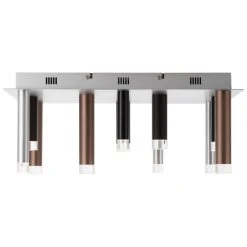 Brilliant Leuchten Brilliant Living Cembalo Deckenleuchte LED Braun, 12-flammig -LED Leuchten Verkäufe 2022 brilliant living cembalo deckenleuchte g93769 20 8