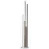 Brilliant Leuchten Brilliant Living Cembalo Standleuchte LED Aluminium, 5-flammig