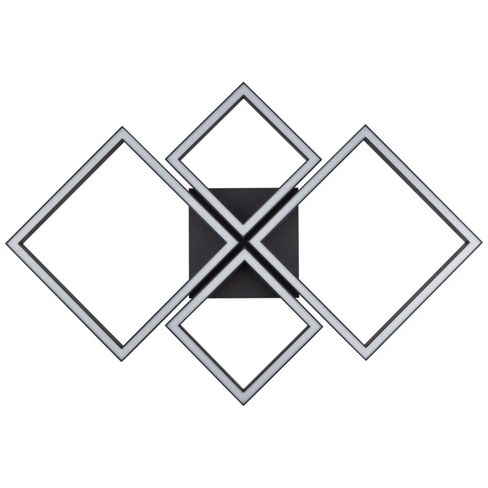 Brilliant Leuchten Brilliant Living Quon Deckenleuchte LED Schwarz, Weiß, 1-flammig, Fernbedienung 5 Brilliant Leuchten Brilliant Living Quon Deckenleuchte LED Schwarz, Weiß, 1-flammig, Fernbedienung – Bild 5