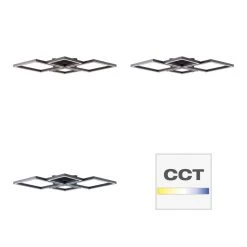 Brilliant Leuchten Brilliant Living Quon Deckenleuchte LED Schwarz, Weiß, 1-flammig, Fernbedienung 11 Brilliant Leuchten Brilliant Living Quon Deckenleuchte LED Schwarz, Weiß, 1-flammig, Fernbedienung -LED Leuchten Verkäufe 2022 brilliant living quon deckenleuchte g99284 06 5