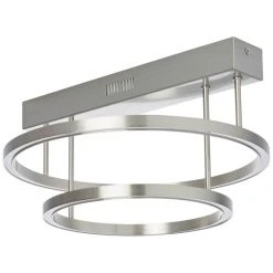 Brilliant Leuchten Brilliant Living Tunar Deckenleuchte LED Nickel-Matt, 1-flammig -LED Leuchten Verkäufe 2022 brilliant living tunar deckenleuchte g93448 68 2