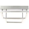 Brilliant Leuchten Brilliant Living Tunar Deckenleuchte LED Nickel-Matt, 1-flammig