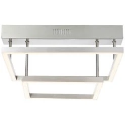 Brilliant Leuchten Brilliant Living Tunar Deckenleuchte LED Nickel-Matt, 1-flammig