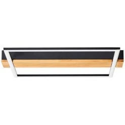 Brilliant Leuchten Brilliant Loneos Deckenleuchte LED Schwarz, Braun, 1-flammig -LED Leuchten Verkäufe 2022 brilliant loneos deckenleuchte g99746 76 3