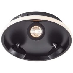 Brilliant Leuchten Brilliant Nebeker Deckenleuchte LED Schwarz, 3-flammig, Fernbedienung -LED Leuchten Verkäufe 2022 brilliant nebeker deckenleuchte g99591 06 4