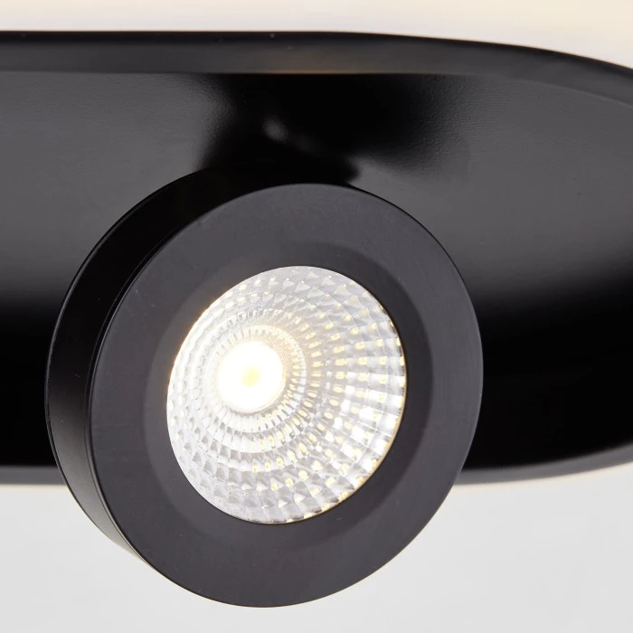 Brilliant Leuchten Brilliant Nebeker Deckenleuchte LED Schwarz, 4-flammig, Fernbedienung 3 Brilliant Leuchten Brilliant Nebeker Deckenleuchte LED Schwarz, 4-flammig, Fernbedienung – Bild 3