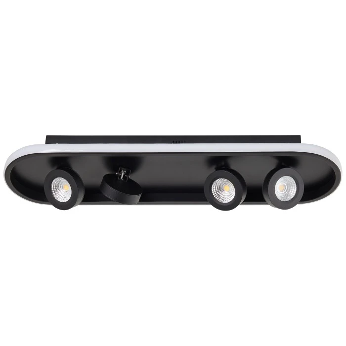 Brilliant Leuchten Brilliant Nebeker Deckenleuchte LED Schwarz, 4-flammig, Fernbedienung 6 Brilliant Leuchten Brilliant Nebeker Deckenleuchte LED Schwarz, 4-flammig, Fernbedienung – Bild 6