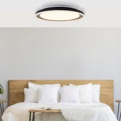 Brilliant Leuchten Brilliant Pederson Deckenleuchte LED Schwarz, 1-flammig -LED Leuchten Verkäufe 2022 brilliant pederson deckenleuchte g99519 06 2