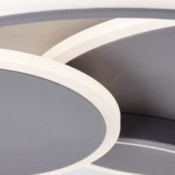 Brilliant Leuchten Brilliant Runda Deckenleuchte LED Grau, 1-flammig -LED Leuchten Verkäufe 2022 brilliant runda deckenleuchte g99371 22 3