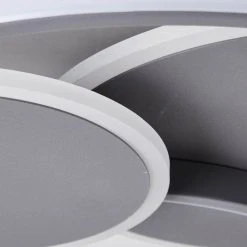 Brilliant Leuchten Brilliant Runda Deckenleuchte LED Grau, 1-flammig -LED Leuchten Verkäufe 2022 brilliant runda deckenleuchte g99371 22 4