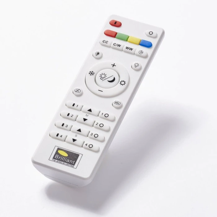 Brilliant Leuchten Brilliant Viktor Deckenleuchte LED Silber, 1-flammig, Fernbedienung, Farbwechsler 22 Brilliant Leuchten Brilliant Viktor Deckenleuchte LED Silber, 1-flammig, Fernbedienung, Farbwechsler – Bild 22