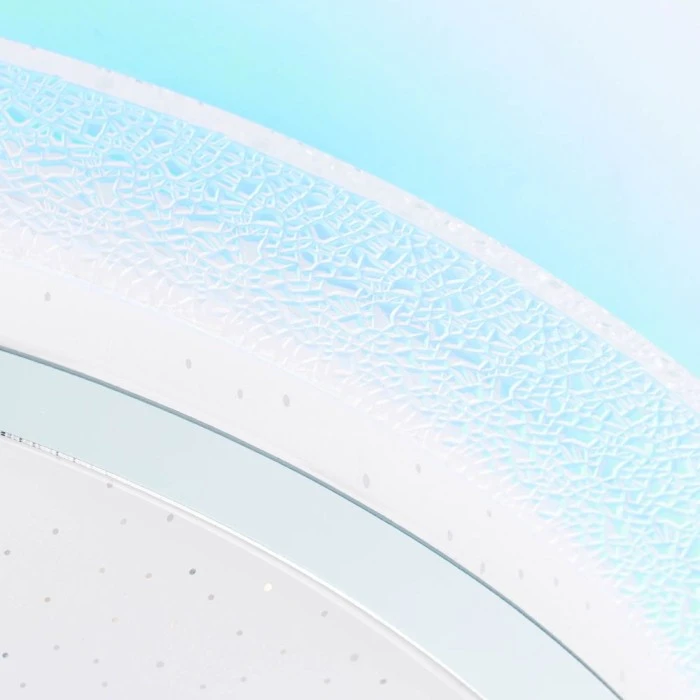 Brilliant Leuchten Brilliant Viktor Deckenleuchte LED Silber, 1-flammig, Fernbedienung, Farbwechsler 6 Brilliant Leuchten Brilliant Viktor Deckenleuchte LED Silber, 1-flammig, Fernbedienung, Farbwechsler – Bild 6