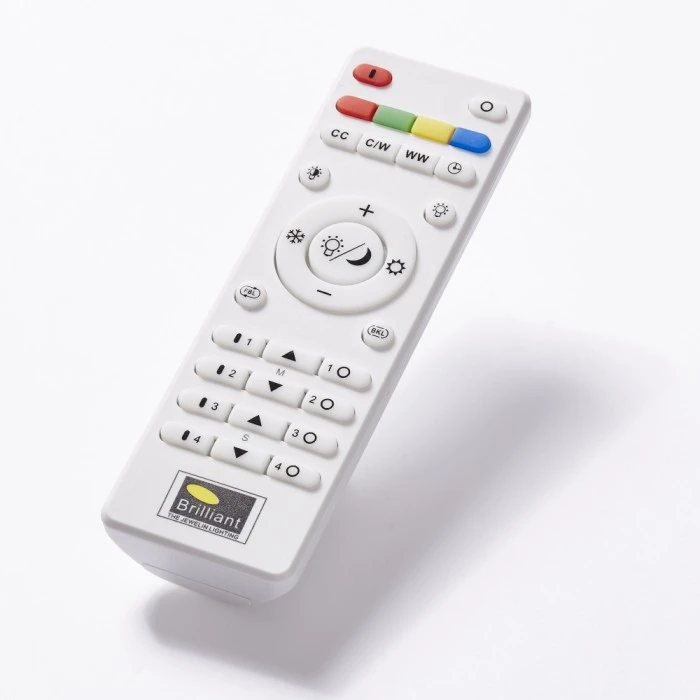 Brilliant Leuchten Brilliant Viktor Deckenleuchte LED Silber, Weiß, 1-flammig, Fernbedienung, Farbwechsler 3 Brilliant Leuchten Brilliant Viktor Deckenleuchte LED Silber, Weiß, 1-flammig, Fernbedienung, Farbwechsler – Bild 3