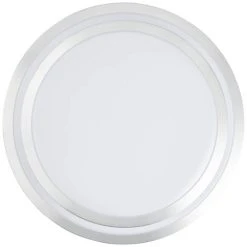 Brilliant Leuchten Brilliant Vilma Deckenleuchte LED Silber, 1-flammig, Fernbedienung, Farbwechsler -LED Leuchten Verkäufe 2022 brilliant vilma deckenleuchte g97041 58 14