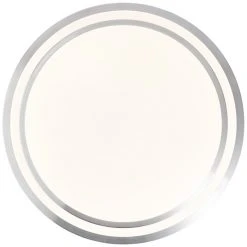 Brilliant Leuchten Brilliant Vilma Deckenleuchte LED Silber, Weiß, 1-flammig, Fernbedienung, Farbwechsler -LED Leuchten Verkäufe 2022 brilliant vilma deckenleuchte g97042 58 4