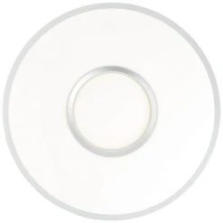 Brilliant Leuchten Brilliant Visitation Deckenleuchte LED Silber, 1-flammig, Fernbedienung, Farbwechsler -LED Leuchten Verkäufe 2022 brilliant visitation deckenleuchte g97043 58 14