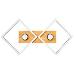 Brilliant Leuchten Brilliant Woodbridge Deckenleuchte LED Schwarz, Braun, 1-flammig -LED Leuchten Verkäufe 2022 brilliant woodbridge deckenleuchte g99756 76 6