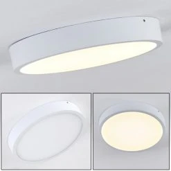 Hofstein Broglen Deckenleuchte LED Weiß, 1-flammig