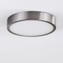 Hofstein Broglen Deckenleuchte LED Nickel-Matt, 1-flammig -LED Leuchten Verkäufe 2022 broglen deckenleuchte h3311318 11