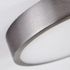 Hofstein Broglen Deckenleuchte LED Nickel-Matt, 1-flammig -LED Leuchten Verkäufe 2022 broglen deckenleuchte h3311318 12