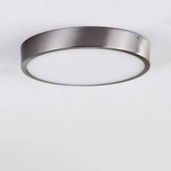 Hofstein Broglen Deckenleuchte LED Nickel-Matt, 1-flammig -LED Leuchten Verkäufe 2022 broglen deckenleuchte h3311332 11