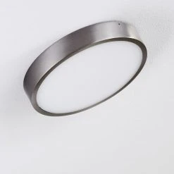 Hofstein Broglen Deckenleuchte LED Nickel-Matt, 1-flammig -LED Leuchten Verkäufe 2022 broglen deckenleuchte h3311332 3