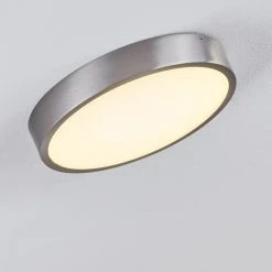 Hofstein Broglen Deckenleuchte LED Nickel-Matt, 1-flammig -LED Leuchten Verkäufe 2022 broglen deckenleuchte h3311332 4