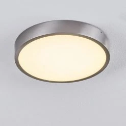 Hofstein Broglen Deckenleuchte LED Nickel-Matt, 1-flammig -LED Leuchten Verkäufe 2022 broglen deckenleuchte h3311332 6