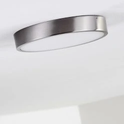 Hofstein Broglen Deckenleuchte LED Nickel-Matt, 1-flammig -LED Leuchten Verkäufe 2022 broglen deckenleuchte h3311332 7