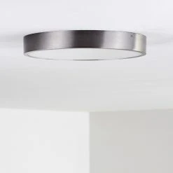 Hofstein Broglen Deckenleuchte LED Nickel-Matt, 1-flammig 19 Hofstein Broglen Deckenleuchte LED Nickel-Matt, 1-flammig -LED Leuchten Verkäufe 2022 broglen deckenleuchte h3311356 5