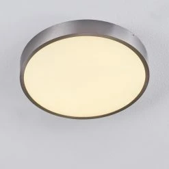 Hofstein Broglen Deckenleuchte LED Nickel-Matt, 1-flammig 20 Hofstein Broglen Deckenleuchte LED Nickel-Matt, 1-flammig -LED Leuchten Verkäufe 2022 broglen deckenleuchte h3311356 6