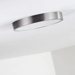 Hofstein Broglen Deckenleuchte LED Nickel-Matt, 1-flammig 21 Hofstein Broglen Deckenleuchte LED Nickel-Matt, 1-flammig -LED Leuchten Verkäufe 2022 broglen deckenleuchte h3311356 7