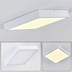 Hofstein Broglen Deckenpanel LED Weiß, 1-flammig