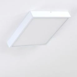 Hofstein Broglen Deckenpanel LED Weiß, 1-flammig -LED Leuchten Verkäufe 2022 broglen deckenpanel h3311295 3