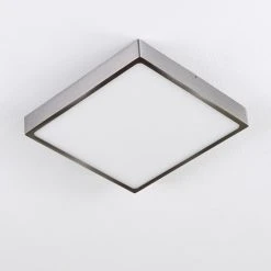 Hofstein Broglen Deckenpanel LED Nickel-Matt, 1-flammig -LED Leuchten Verkäufe 2022 broglen deckenpanel h3311417 8