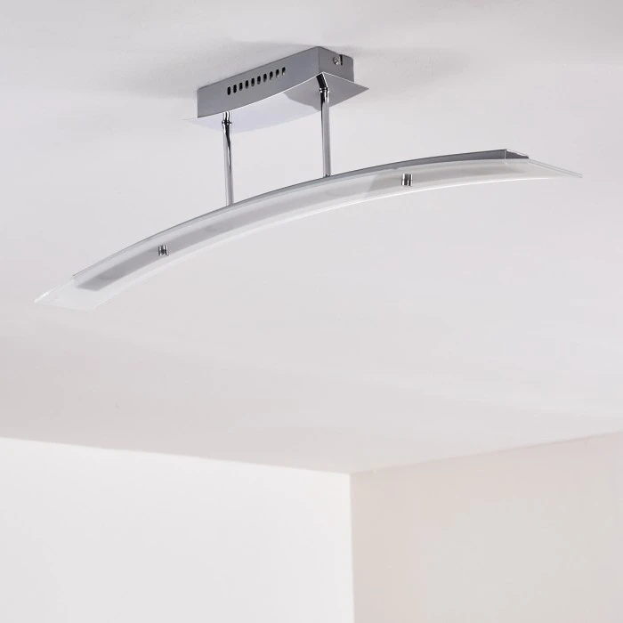 Hofstein Broom Deckenleuchte LED Silber, 4-flammig 7 Hofstein Broom Deckenleuchte LED Silber, 4-flammig – Bild 7