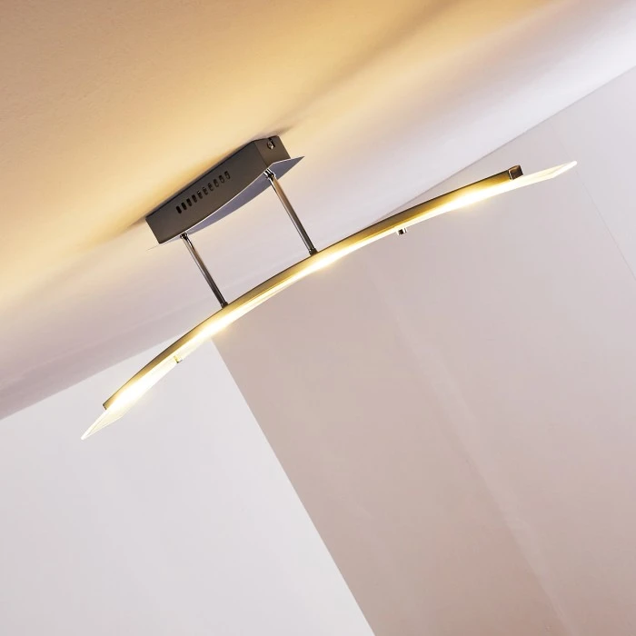 Hofstein Broom Deckenleuchte LED Silber, 4-flammig 8 Hofstein Broom Deckenleuchte LED Silber, 4-flammig – Bild 8