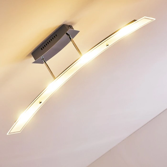 Hofstein Broom Deckenleuchte LED Silber, 4-flammig 9 Hofstein Broom Deckenleuchte LED Silber, 4-flammig – Bild 9