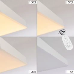 Paul Neuhaus Leuchten Buenaventura Deckenleuchte LED Wei&szlig;, 1-flammig, Fernbedienung, Farbwechsler -LED Leuchten Verkäufe 2022 buenaventura deckenleuchte h3381465 2